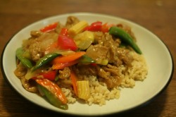 Sweet and sour seitan